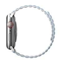 Uniq Revix siksniņa for Apple Watch 1/2/3/4/5/6/7/8/SE/SE2/Ultra 42/44/45/49mm - balts and zils