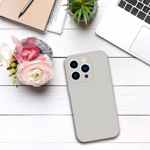 Tel Protect Silicone Premium viedtālruņa apvalks Iphone 14 Pro titāna