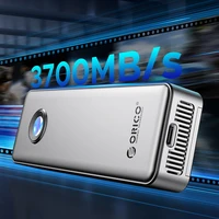 Orico OUM2-G20 M.2 NVME USB-C 3.2 20Gb/s disku ierīce - sudraba