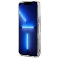 Guess GUHMP14XHCFWSK iPhone 14 Pro Max 6.7" melns cietais viedtālruņa apvalks Flower Magnētiskais