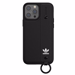 Adidas OR apvalks ar rokas siksniņu iPhone 13 Pro Max 6.7" melns/melns 47139