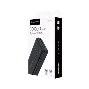 Kruger&Matz ārējais akumulators, 30000 mAh, Li-Polymer