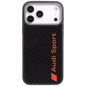 Audi R8 Carbon Fiber MagSafe Чехол для iPhone 17 Pro Max - чёрный