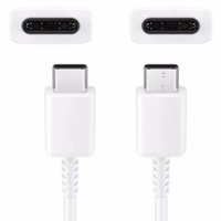 USB kabelis Samsung EP-DA705BWE 25W 3A Type-C-Type-C 1.0m balts