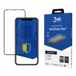 9H 3mk HardGlass Max™ aizsargstikls iPhone Xr