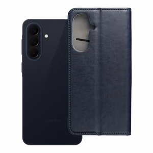SMART MAGNETO Grāmatu futrālis SAMSUNG A57 tumši zils
