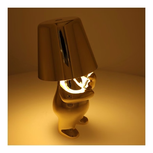 Galda lampa pie gultas GOLD MAN Art Deco stāvošs (versija 3) MLTL