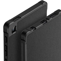 DUX DUCIS apvalks DOMO salokāms ar zīmuļa turētāju SAMSUNG Tab A7 Lite 8.7 (T220/T225/T227) melns