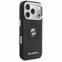 Karl Lagerfeld Point & Karl Sketch MagSafe Maciņš for iPhone 17 Pro - melns