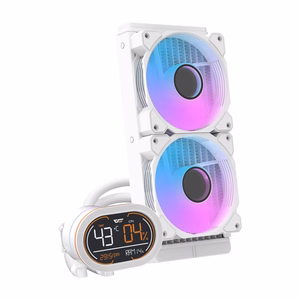 Darkflash DH240D procesora ūdens dzesētājs (balts)