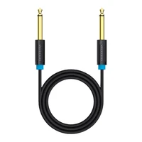 Audio kabelis TS 6.35mm Vention BAABI, 3 m (melns)