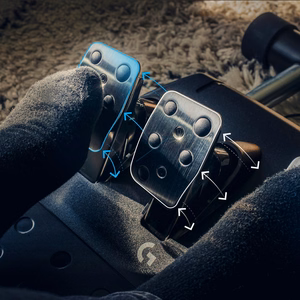 Logitech G G923 Гоночный руль с педалями для PS5, PS4 и ПК
