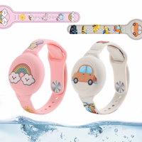 Tech-Protect Smooth 2 komplekts viedtālruņa apvalks Apple AirTag 1/2 bērniem - daudzkrāsains