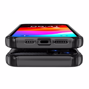 iPhone 15 Plus Hybrid Armor viedtālruņa apvalks - zils