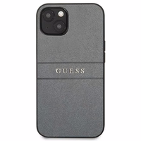 Guess GUHCP13SPSASBGR iPhone 13 mini 5.4" pelēks/pelēks Saffiano Siksna