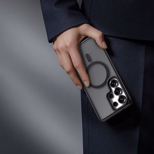 Rock Guard Touch Matte Series magnētiskais maciņš priekš Samsung Galaxy S26 Plus melns