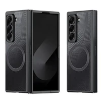 DUX DUCIS AIMO MAG viedtālruņa apvalks saderīgs ar MagSafe SAMSUNG Fold 6SE melns