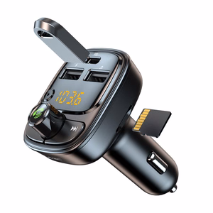 Blavec FM Transmitter Flash TR-06 MP3, Bluetooth - 2xUSB + Type C - PD 30W (TFMFTR06-B) black