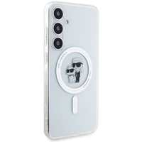 Karl Lagerfeld IML Karl&Choupette MagSafe vāciņš Samsung Galaxy S24 - caurspīdīgs