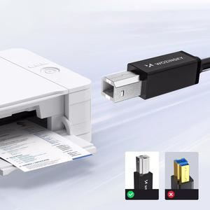 Wozinsky WKDDY3S USB-B - USB-A 480Mb/s kabelis 2m - melns