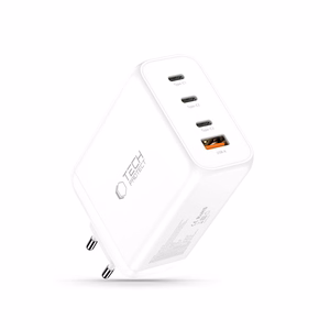 Tech-Protect NC240W-GaN 4 portu 240 W sienas lādētājs - balts