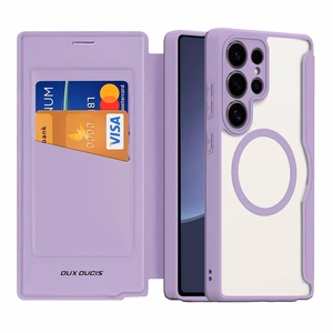 Futrālis Dux Ducis Skin X Pro priekš Samsung S938 S25 Ultra violets