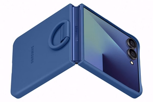 PF766TNEGWW Ring Case (Silicone) Samsung Galaxy Flip7, Blue