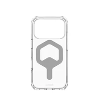 UAG Urban Armor Gear viedtālruņa apvalks PLYO saderīgs ar MagSafe iPhone 17 Pro ledus / sudrabs