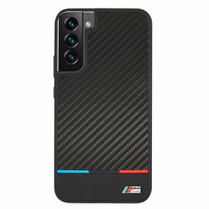 Viedtālruņa apvalks BMW M Collection Triangles Case Samsung Galaxy S22+ melns
