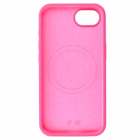 Magnētisks plānais silikona viedtālruņa apvalks Iphone 16e (m) - rozā