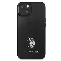 US Polo USHCP13SUMHK iPhone 13 mini 5.4" melns/melns cietais apvalks Horses Logo
