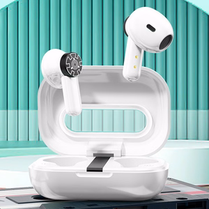WEKOME VA06 Vanguard Series Bluetooth 5.2 TWS bezvadu austiņas ar uzlādes futrāli, baltas