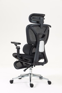 Activejet ergonomiskais biroja krēsls YK848, melns