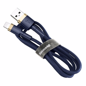 Baseus Cafule Lightning kabelis 1.5A 2m (zelta + tumši zils)