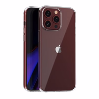 iPhone 15 Pro Max apvalks no Ultra Clear sērijas caurspīdīgā krāsā