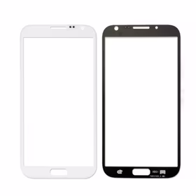 Outer Screen Glass Compatible With Samsung N7100 Note 2 Grey HQ