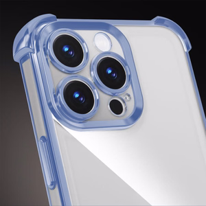 Anti Shock Chrome case for Samsung Galaxy A35 5G blue