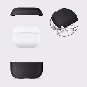 Tech-Protect NaturalFit Чехол для AirPods Pro 3 - чёрный