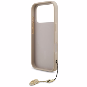 Guess 4G Charms Collection MagSafe Чехол для iPhone 17 Pro - розовый