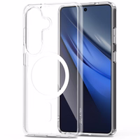 Tech-Protect FlexAir Hybrid MagSafe Maciņš for Samsung Galaxy S26 - caurspīdīgs