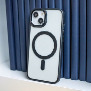 Telefona Maciņš "MagCase Satin" Apple iPhone 16 Melns