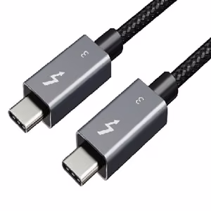 Cable Thunderbolt 3, Type-C - Type-C, 40Gbps, 100W, 20V/5A, 5K/60Hz, 2m