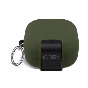 Tech-Protect Slim Hook maciņš priekš Samsung Galaxy Buds 4 / 4 Pro zaļš