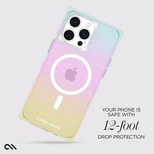 Case-Mate BLOX MagSafe vāciņš ierīcei iPhone 15 Pro Max, ar “Rainbow Frosting” rakstu