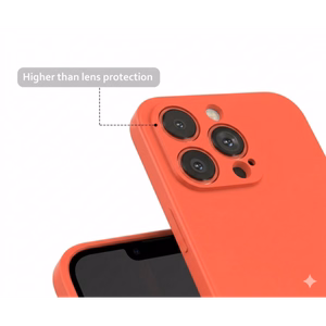 Telefona maciņš „Liquid Silicone“ Samsung S942 S26 persiku