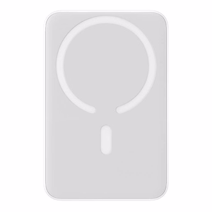 Powerbanka Baseus Magnetic, 10000mAh, USB-C 20W, MagSafe (balta)