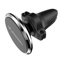 Wozinsky WUMKO magnētiskais tālruņa turētājs automašīnas gaisa ventilācijai - melns