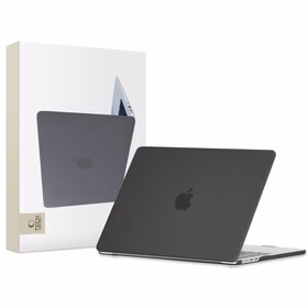 Tech-Protect SmartShell viedtālruņa apvalks MacBook Air 13" M2 / M3 / 2022-2024 - matēts melns