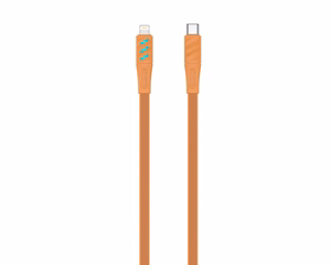 Havit CB6255 - USB uzlādes kabelis Type C uz Lightning, 1 m (oranžs)