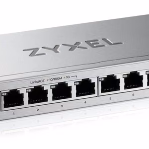 Zyxel GS1200-8 v3 – pārvaldāms L2, gigabitu Ethernet, tīkla komutators, pelēks